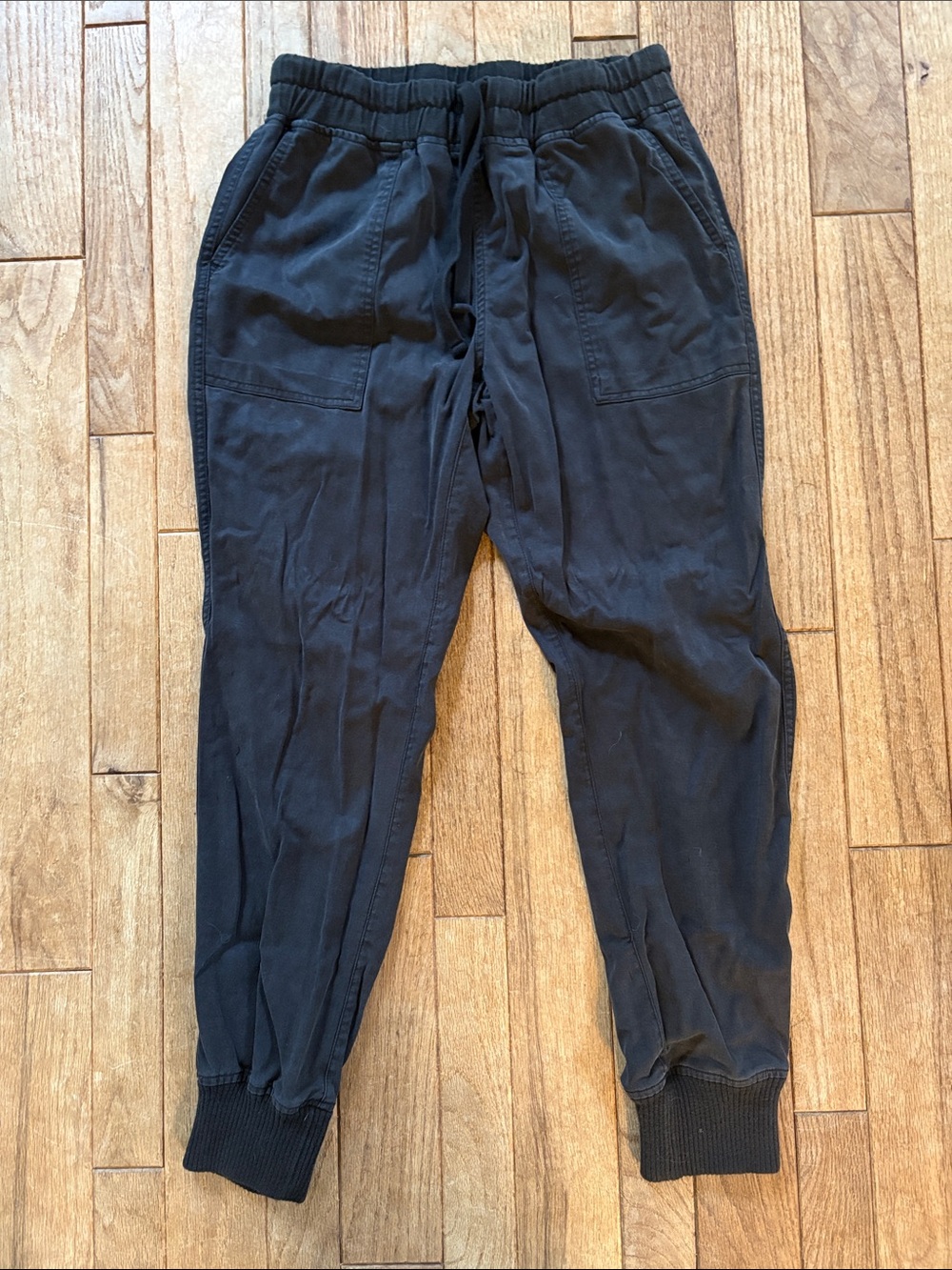 Roots Women's Black Drawstring Joggers